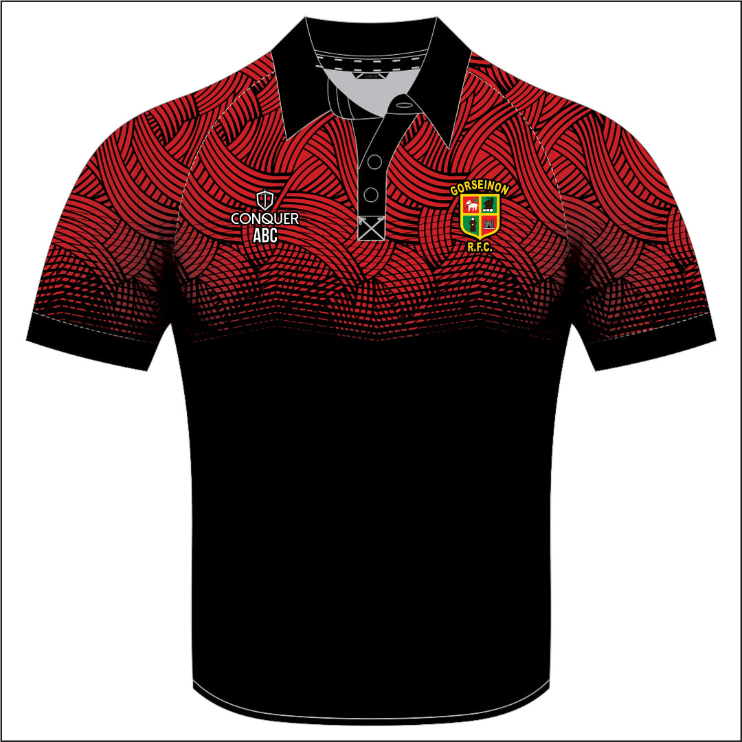 Gorseinon RFC Sublimated Polo Shirt