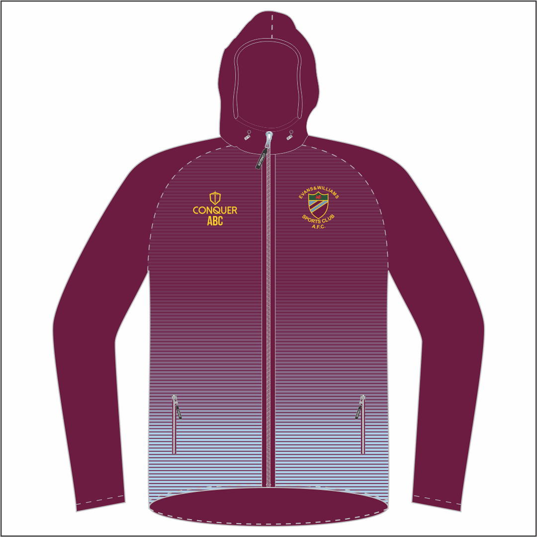 Evans & Williams Sports Club FZ Light Running Jacket Kids