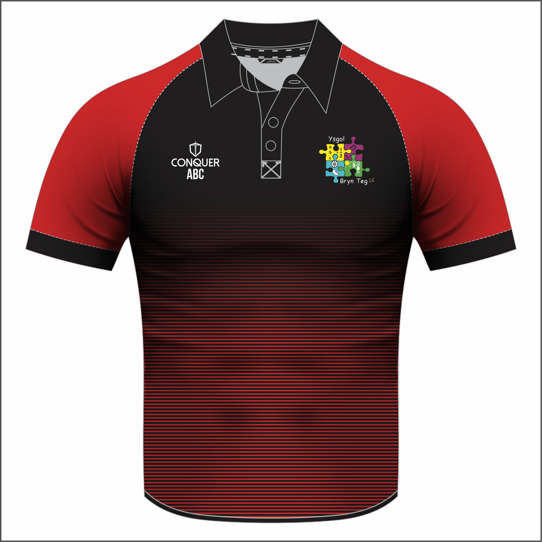 Ysgol Bryn Teg Sublimated Polo Shirt