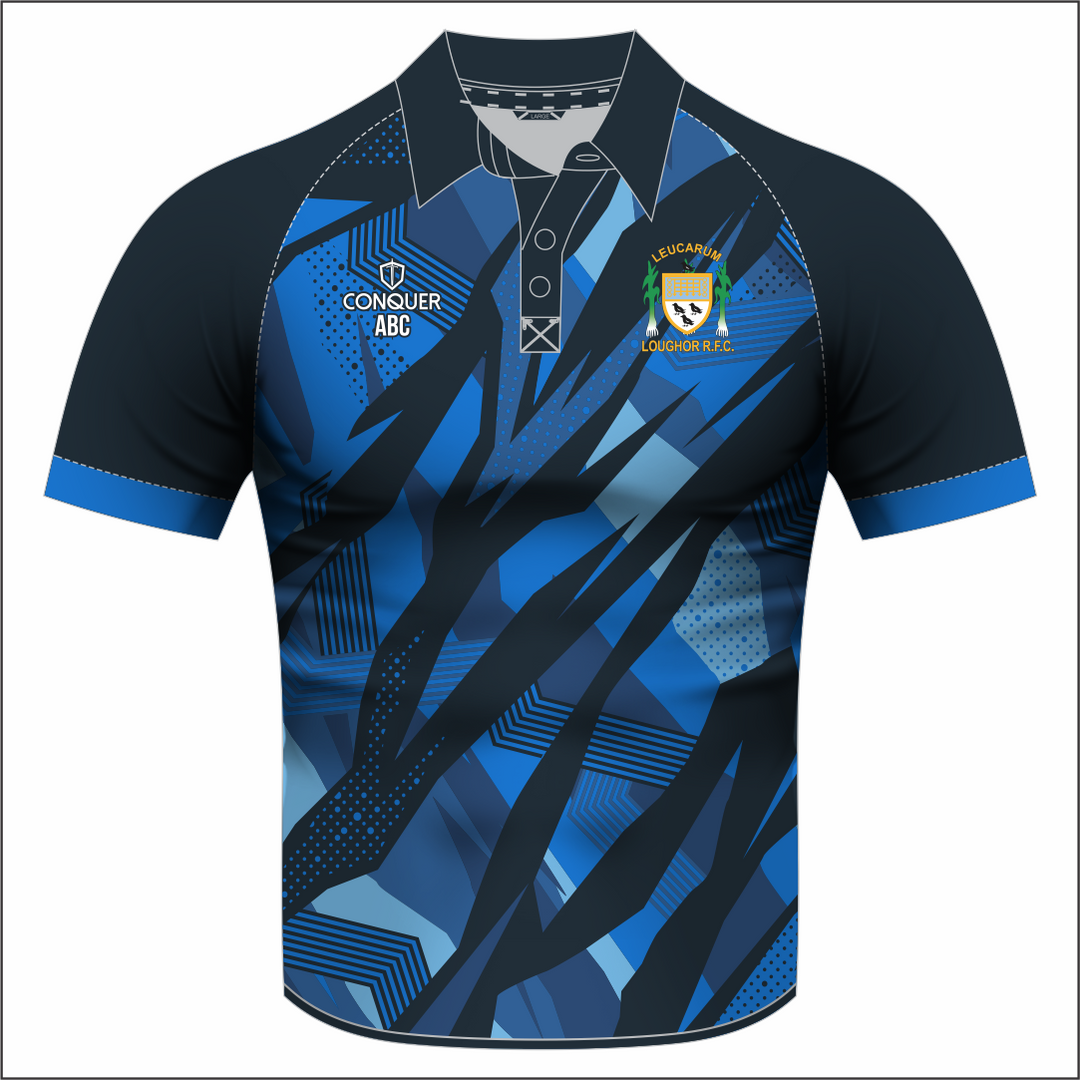 Loughor RFC  Sublimated Polo Shirt KIDS