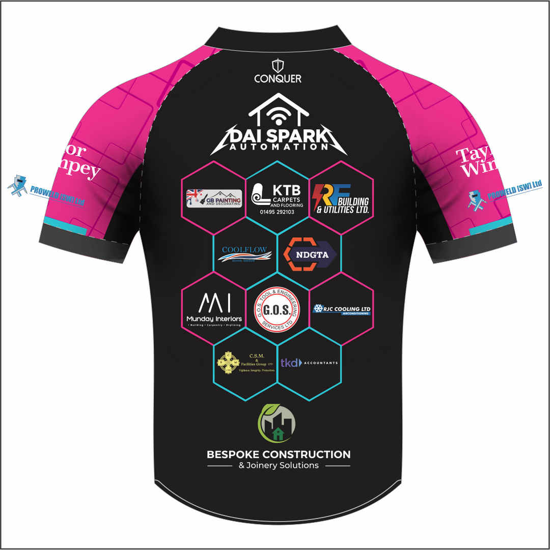 New Panteg U13's RFC Sublimated Polo Shirt