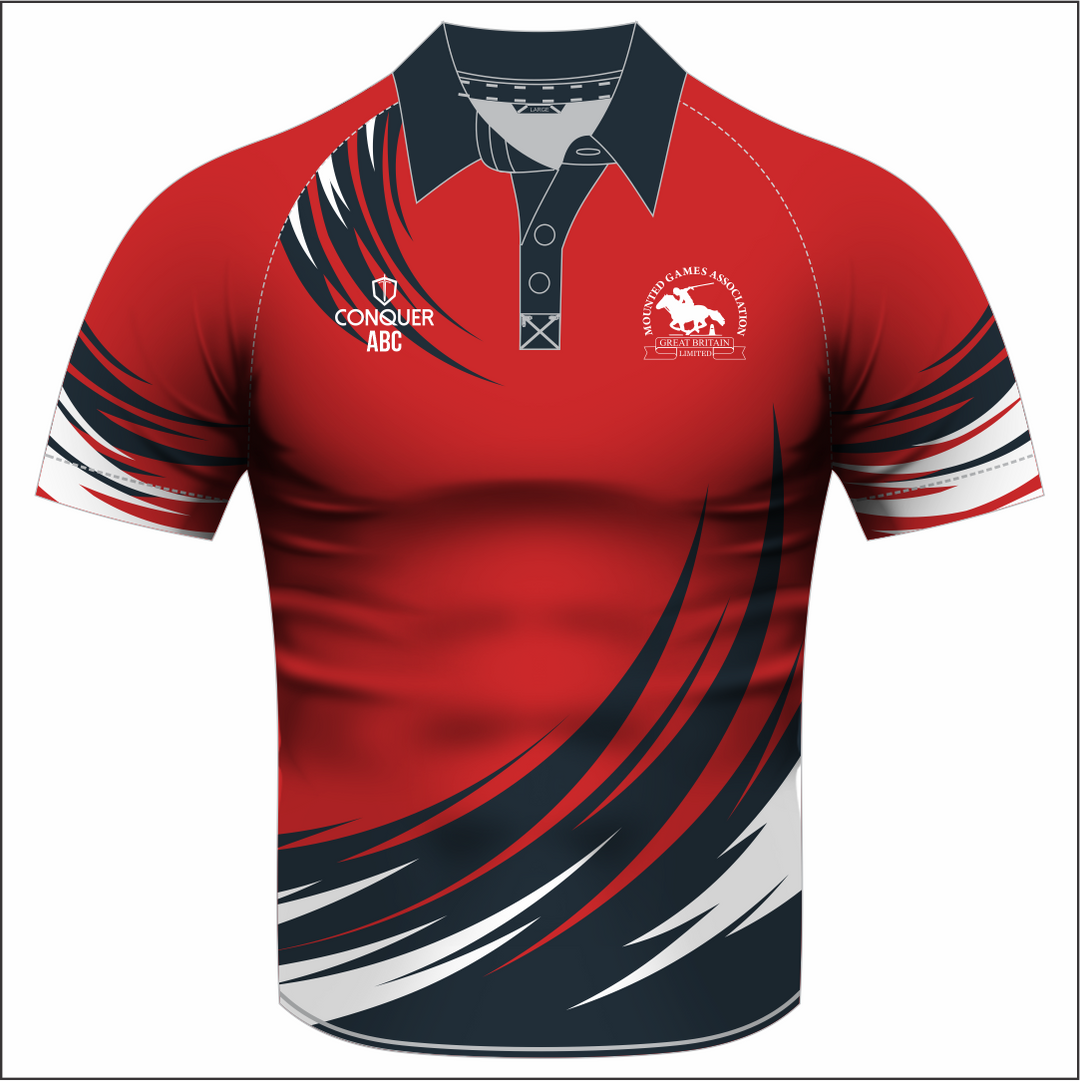 West Glamorgan Mounted Games Sublimated Polo Shirt