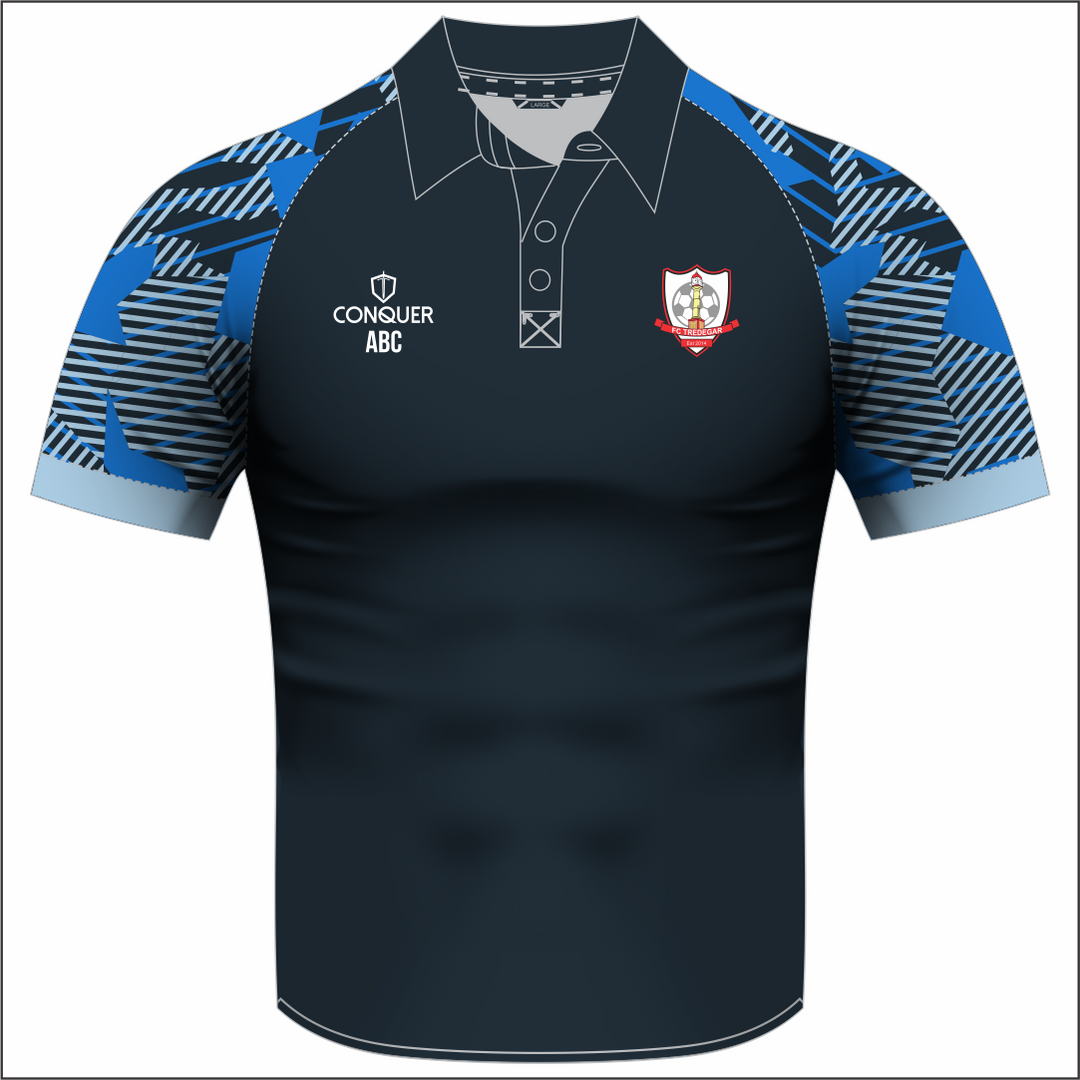 FC Tredegar Minis & Juniors Sublimated Polo Shirt KIDS