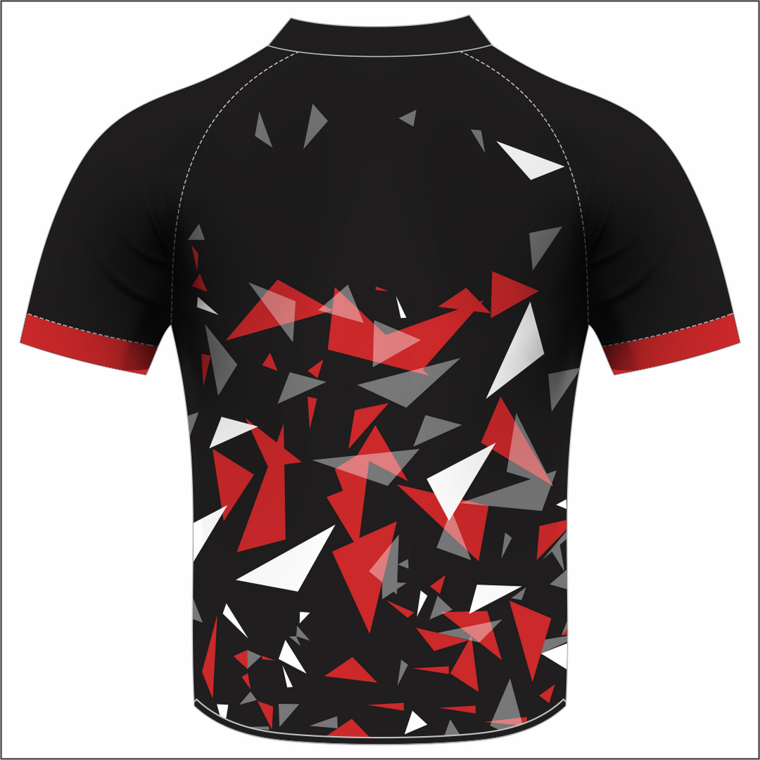 Welsh Fire Service Rugby Black Sublimated T-Shirt