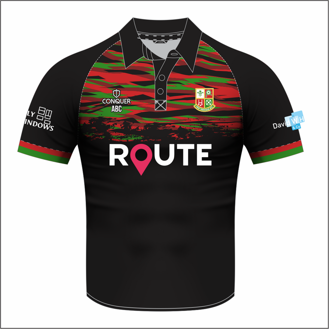 New Tredegar RFC Sublimated Polo Shirt KIDS