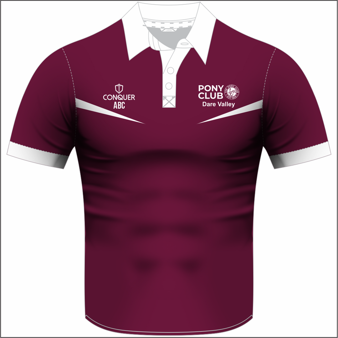 Dare Valley Pony Club Sublimated Polo Shirt