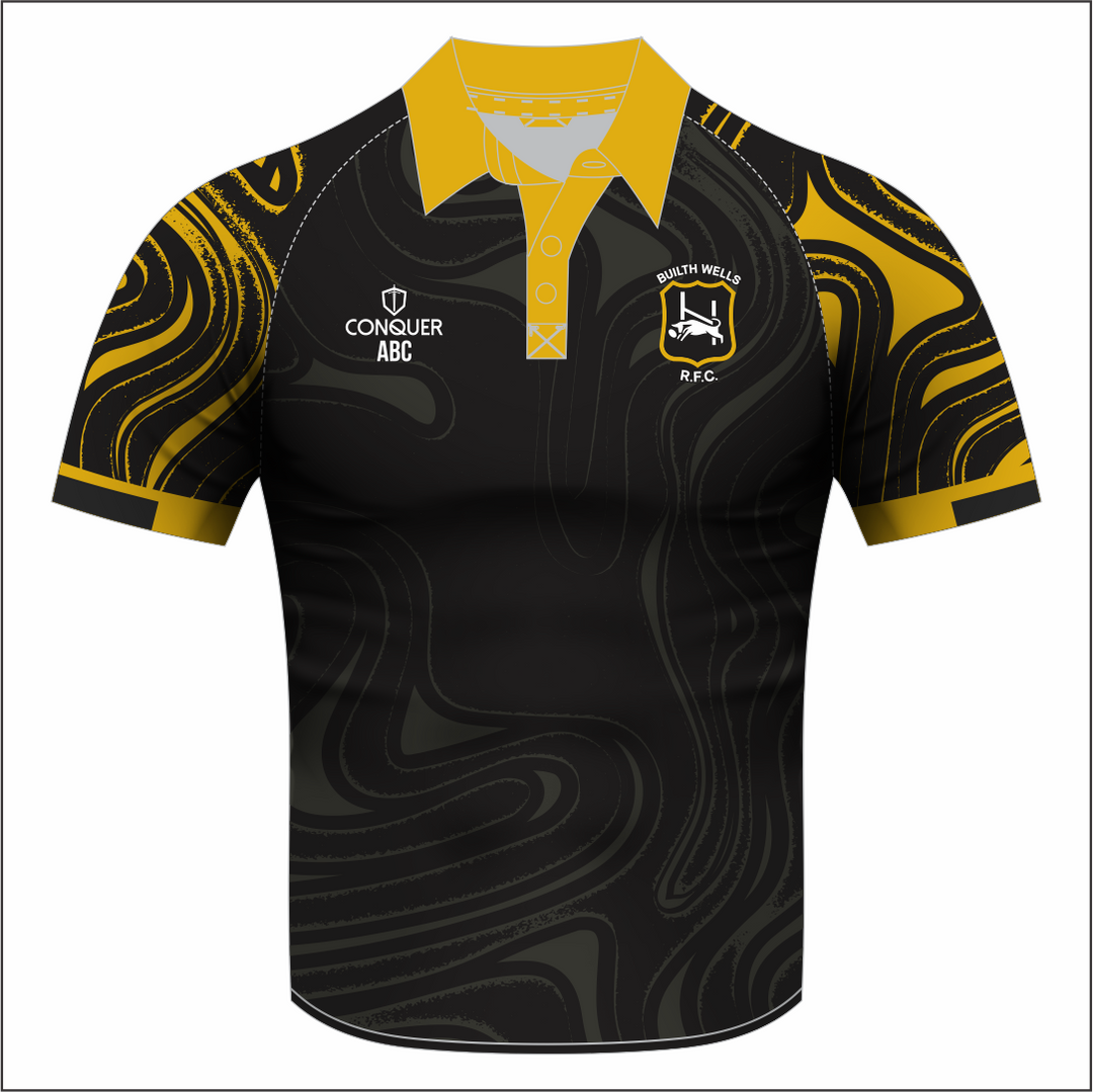 Builth Wells RFC Sublimated Polo Shirt KIDS - 26/27