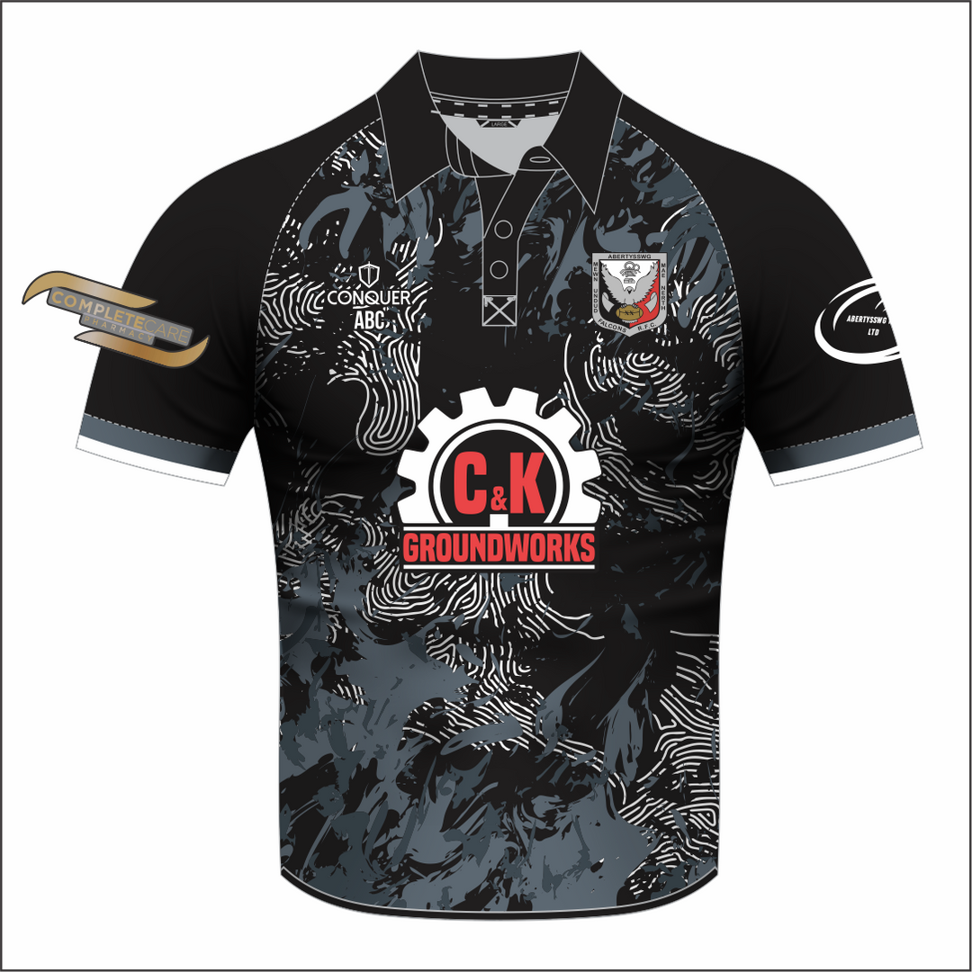 Abertysswg RFC Sublimated Polo Shirt KIDS