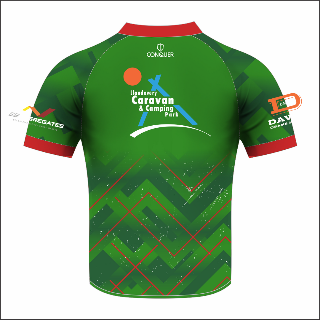 Llandovery RFC Sublimated T-Shirt - Green, 26/27