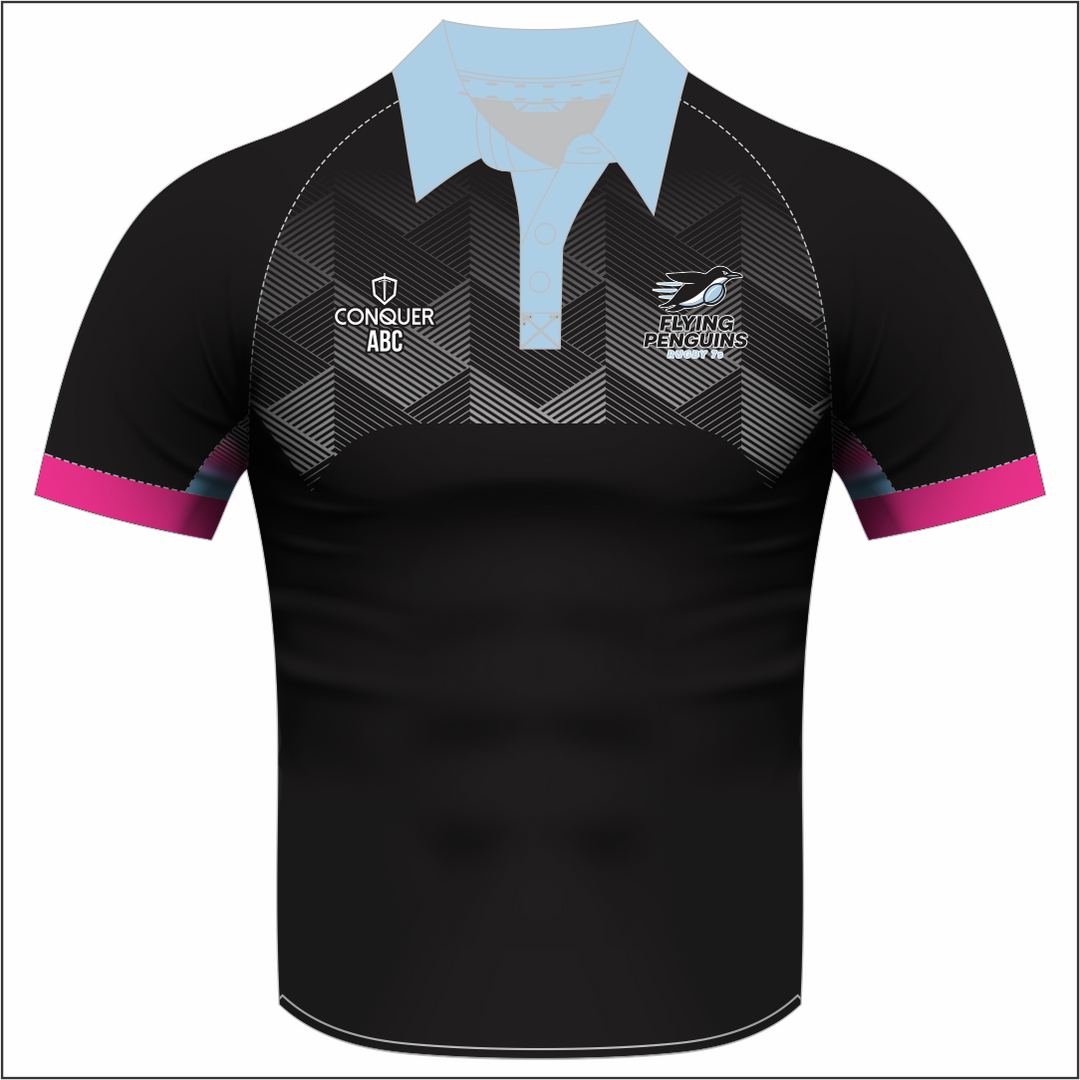 Flying Penguins Sublimated Polo Shirt KIDS