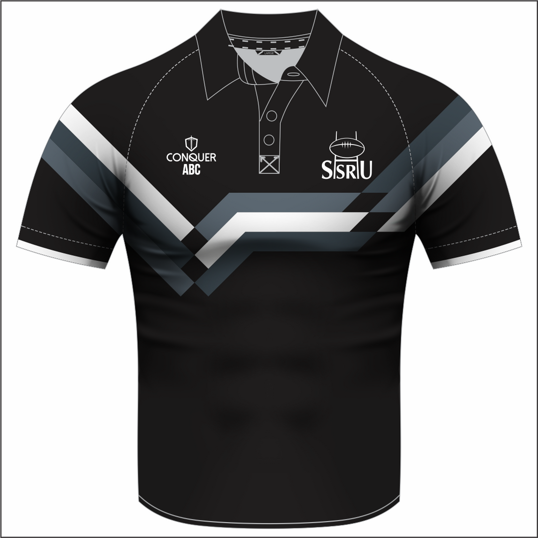 SSRU U16s (Blacks WEST) Sublimated Polo Shirt KIDS