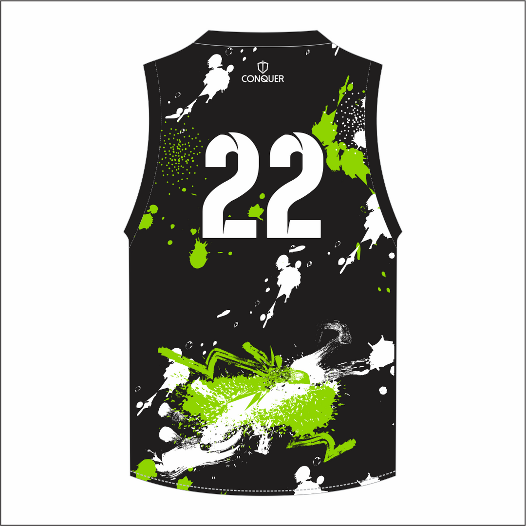 Ammanford AFC Ladies Sublimated Black Aussie Vest