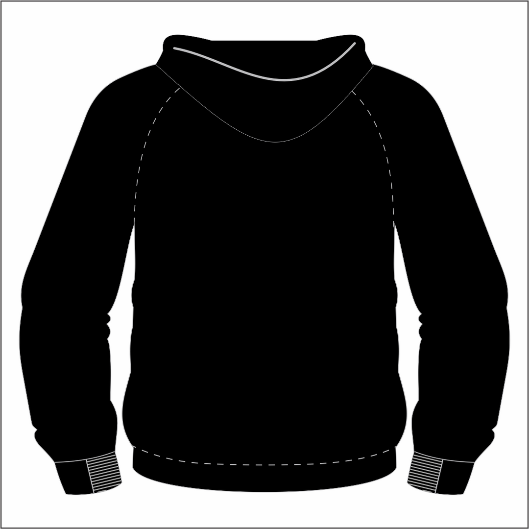 Mumbles Treforus Netball 1/4 Zip Hoodie
