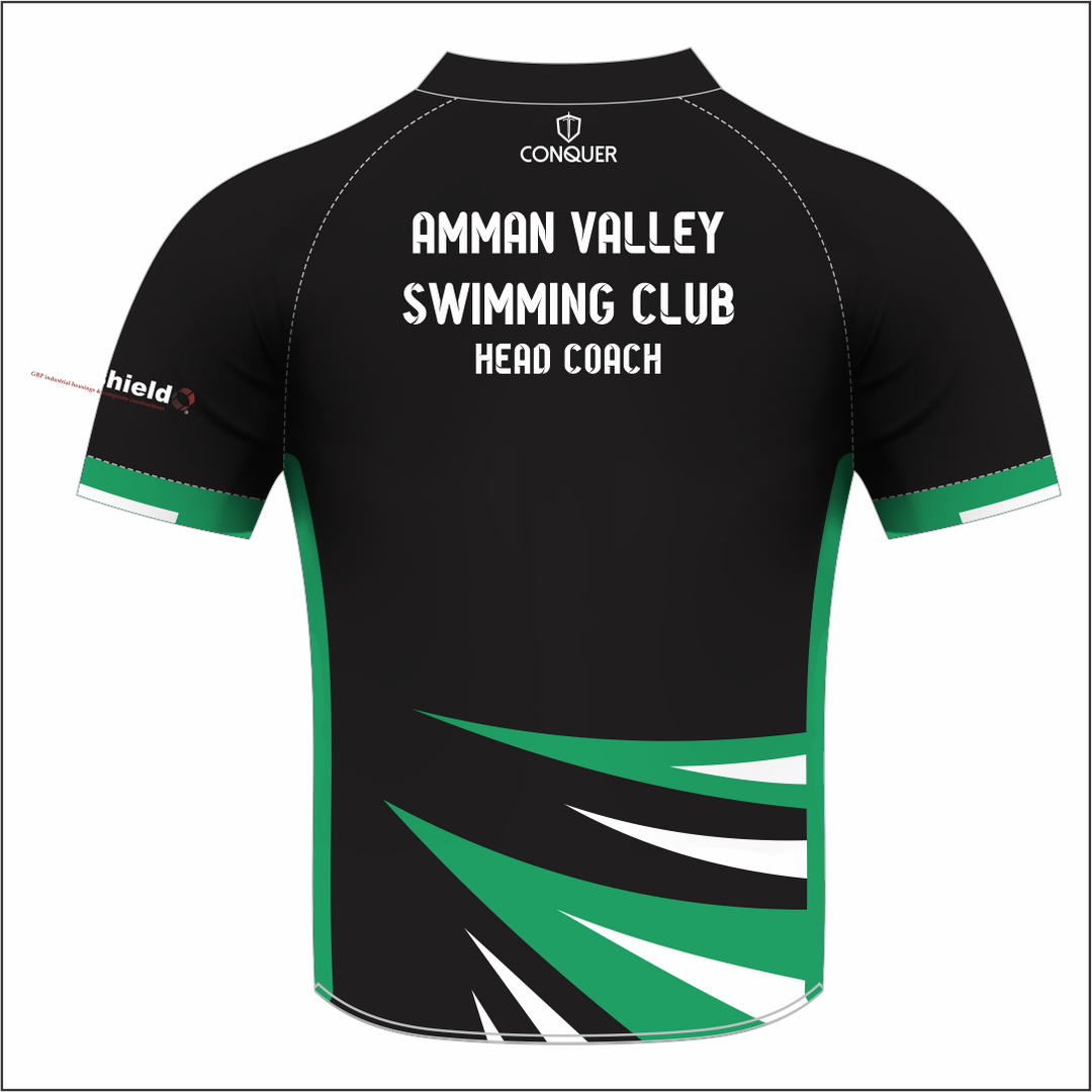 Amman Valley Swimming Club HEAD COACH Sublimated T-Shirt