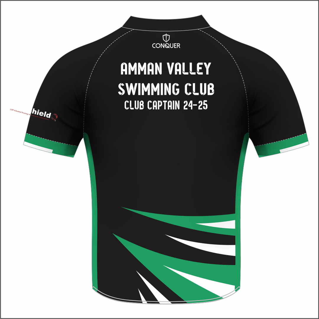 Amman Valley Swimming Club CLUB CAPTAIN Sublimated T-Shirt