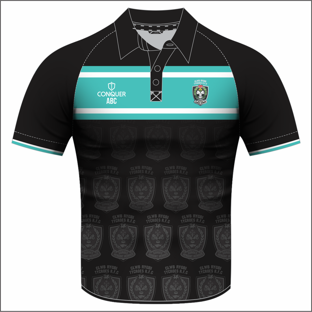 Tycroes LADIES RFC Sublimated Polo Shirt