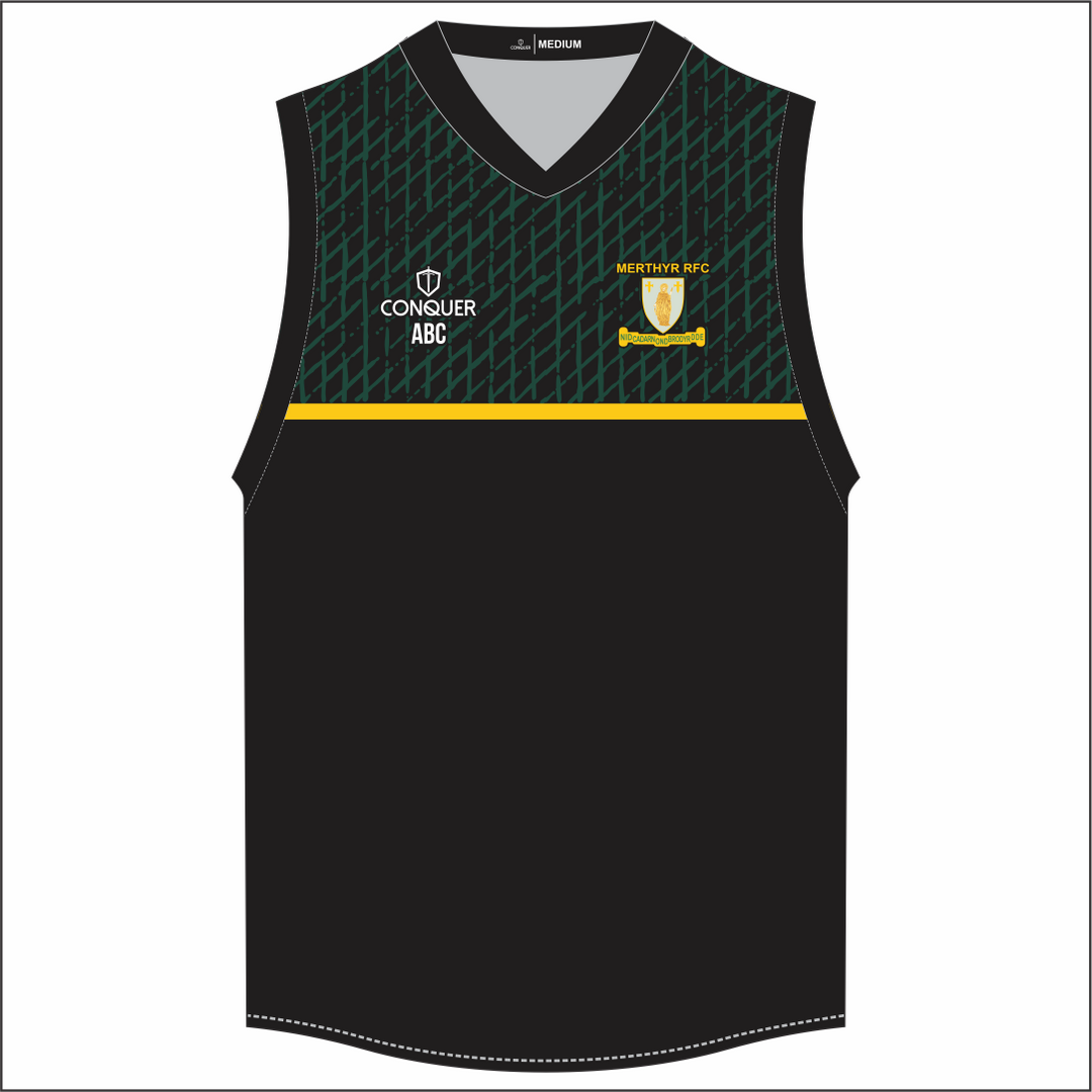 Merthyr RFC Sublimated Aussie Vest KIDS
