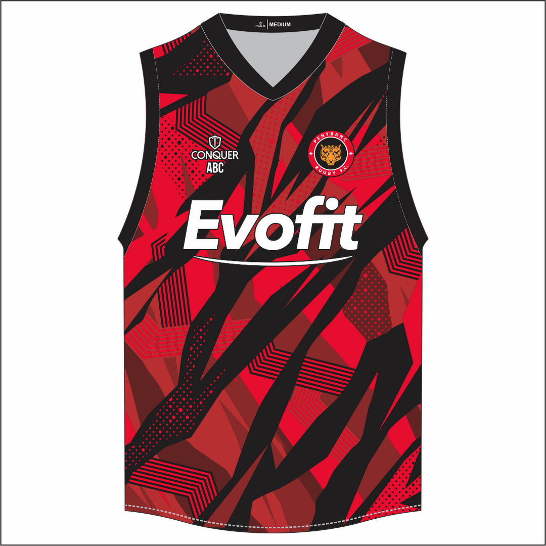 Penybanc RFC Sublimated Aussie Vest KIDS