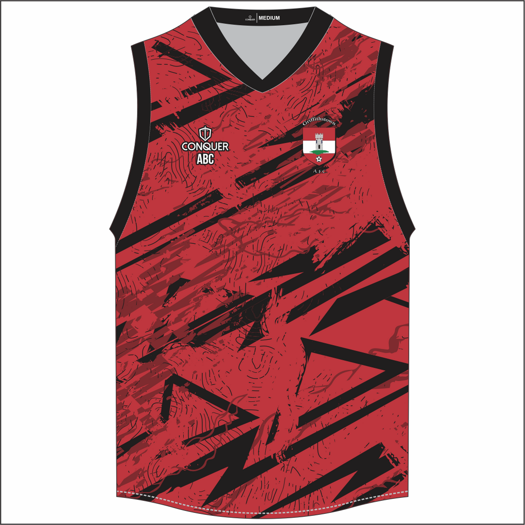 Griffithstown FC Sublimated Aussie Vest KIDS