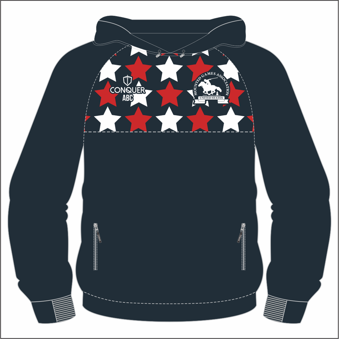 USA Mounted Games Kids Hoodie