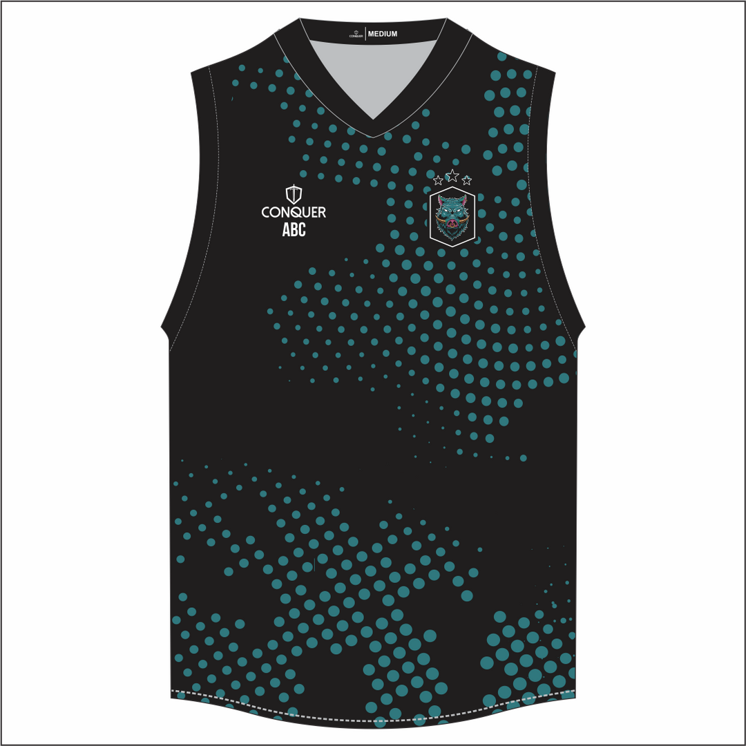 Wildboars RFC Aussie Vest Kids