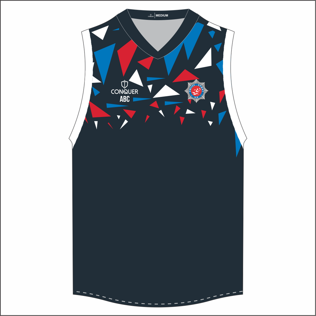 Niners Women's Police Rugby Sublimated Aussie Vest