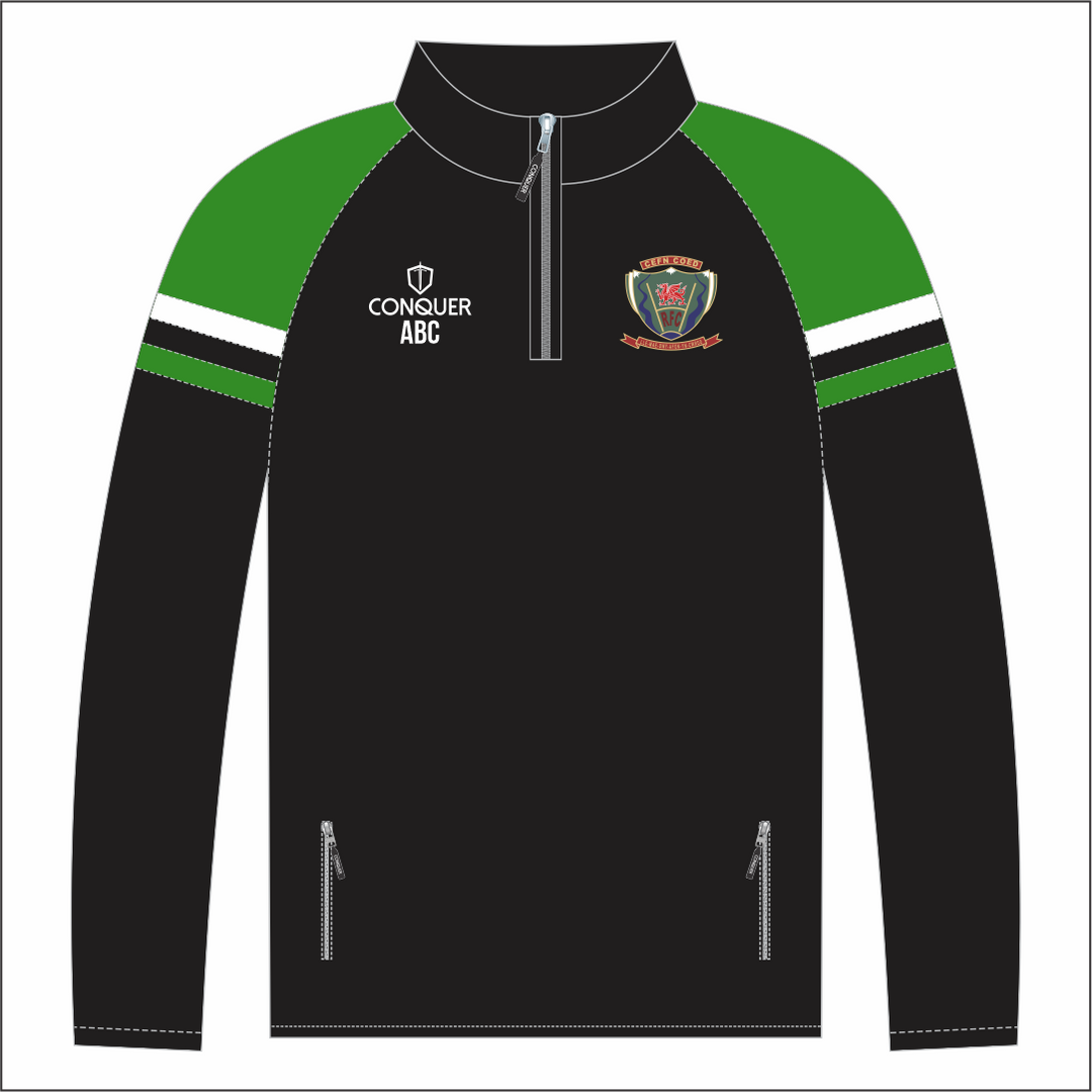 Cefn Coed RFC 1/4 Zip Midlayer