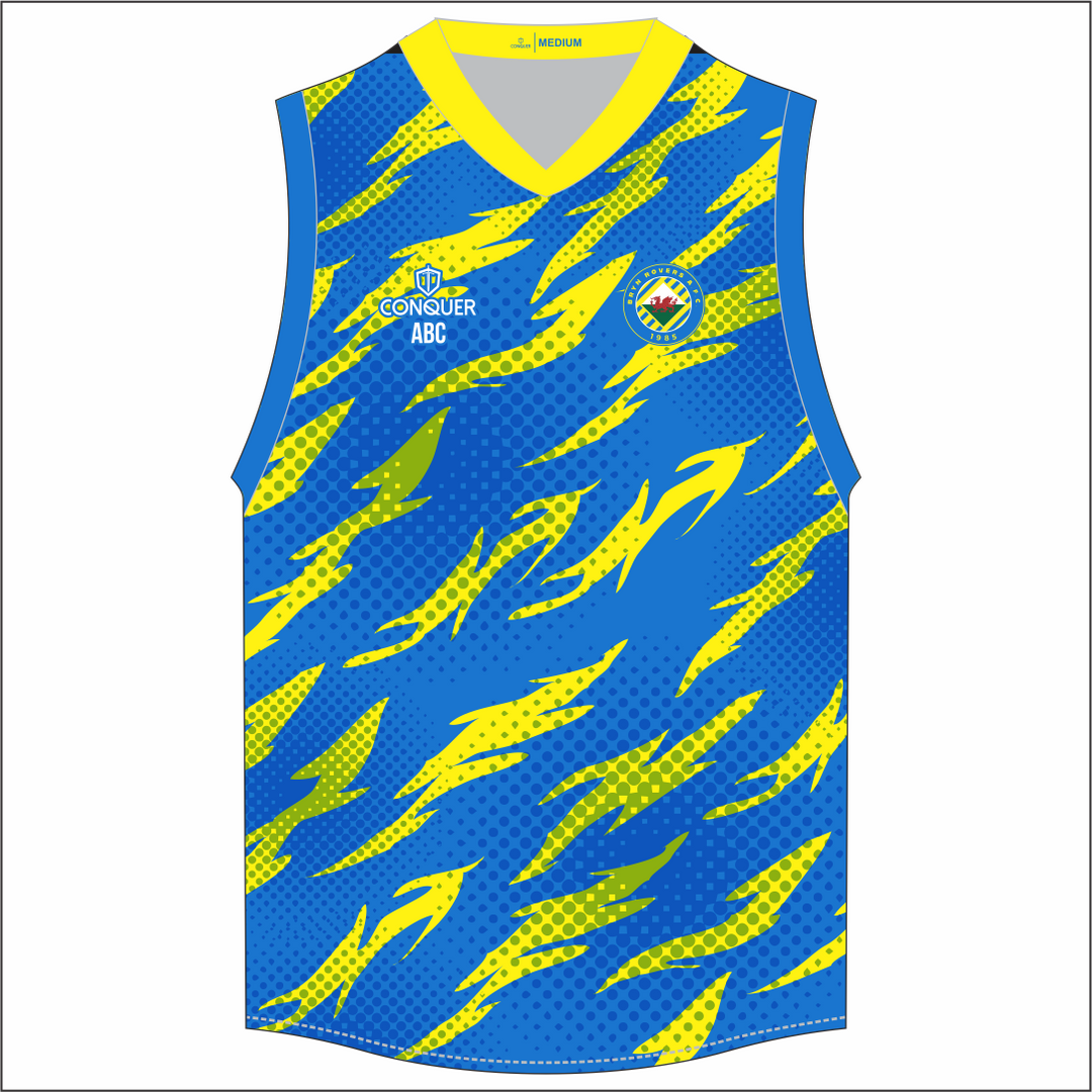 Bryn Rovers AFC Sublimated Aussie Vest (Kids)
