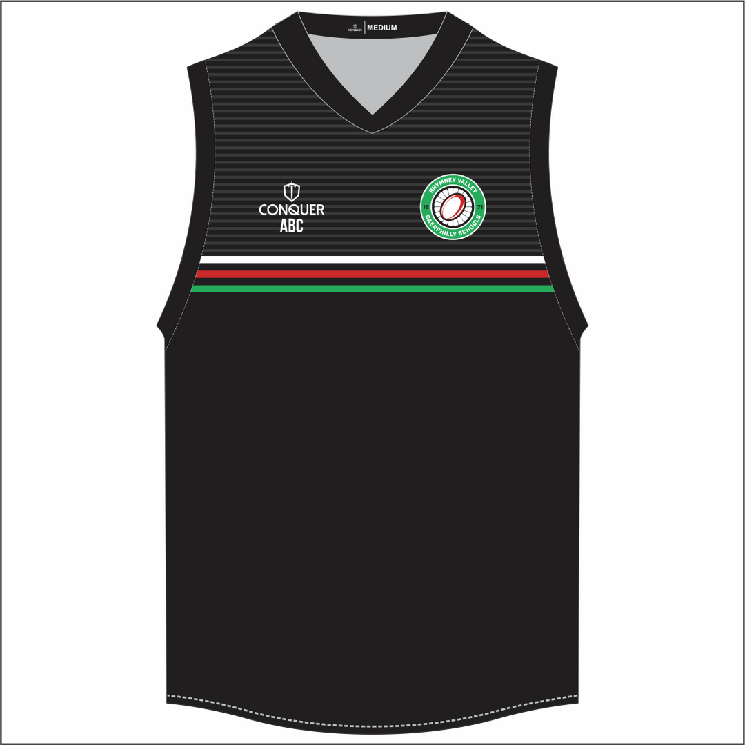 Rhymney Valley School Sublimated Aussie Vest Kids