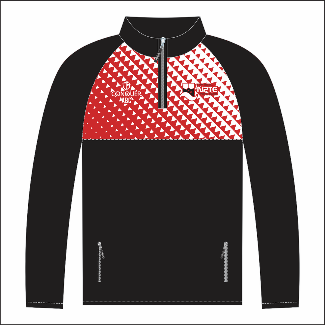NPTC Netball Academy 1/4 Zip Midlayer