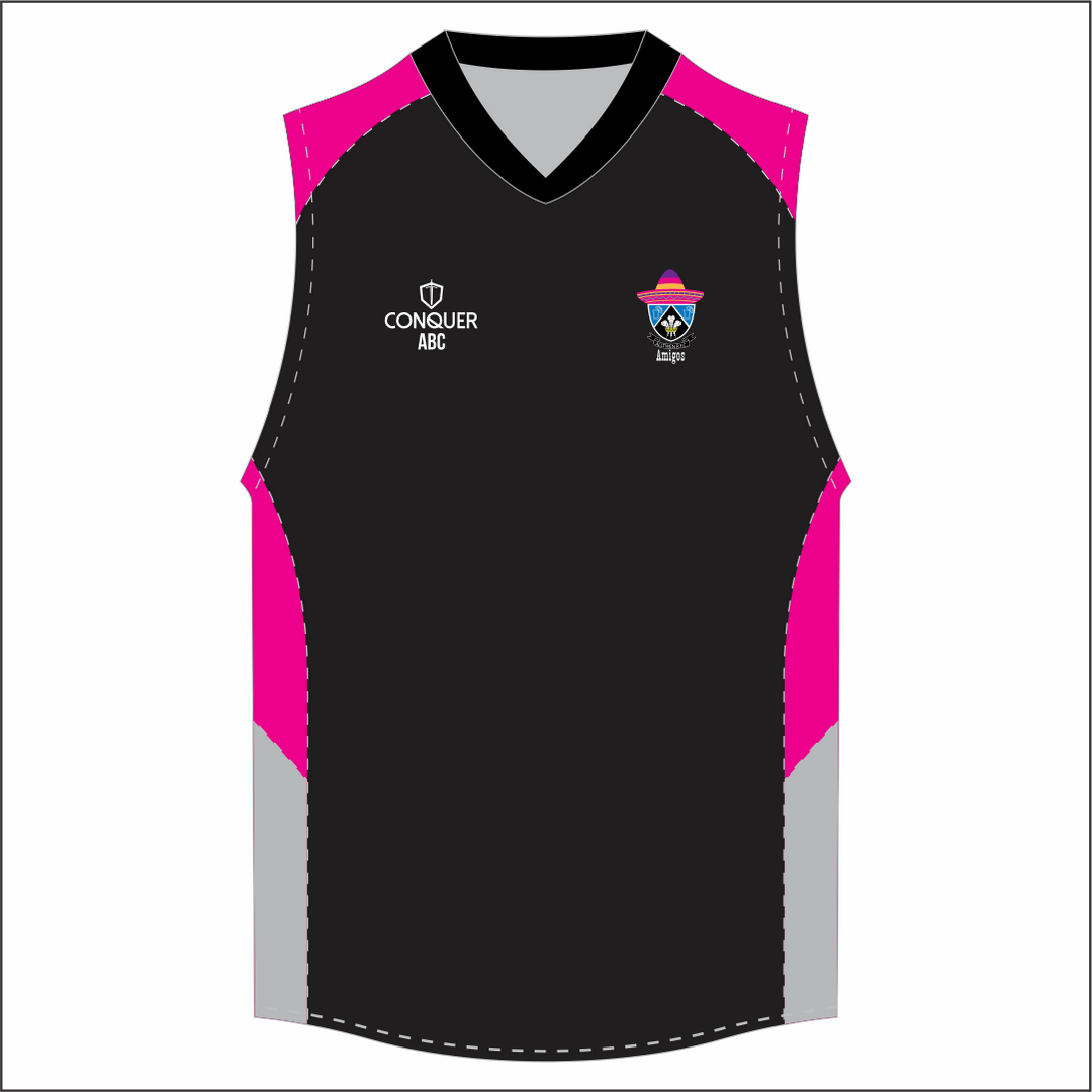 Alltwen Amigos RFC Ladies Sublimated Aussie Vest
