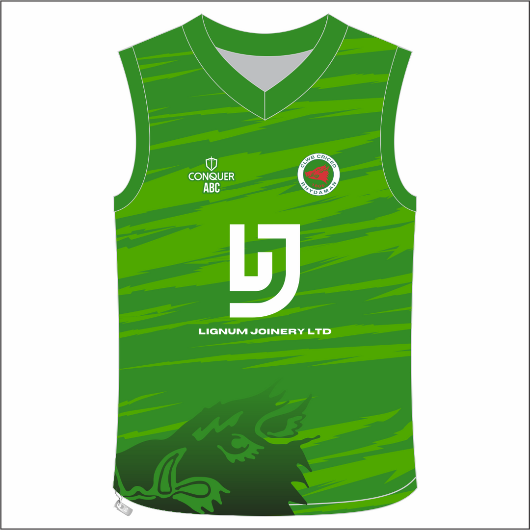 Ammanford Cricket Sublimated Sleeveless Cricket Jumper