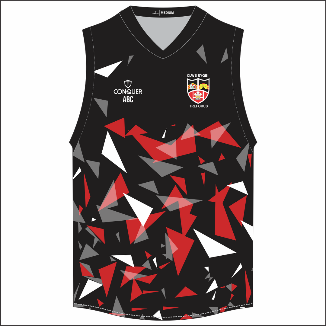 Morriston RFC U7's & U11's Sublimated Aussie Vest (Kids)