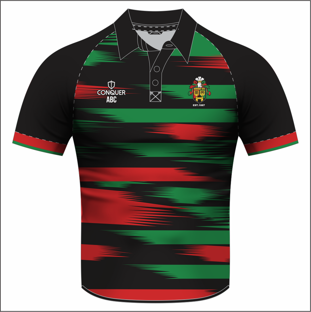 Dunvant RFC Sublimated Polo Shirt Kids