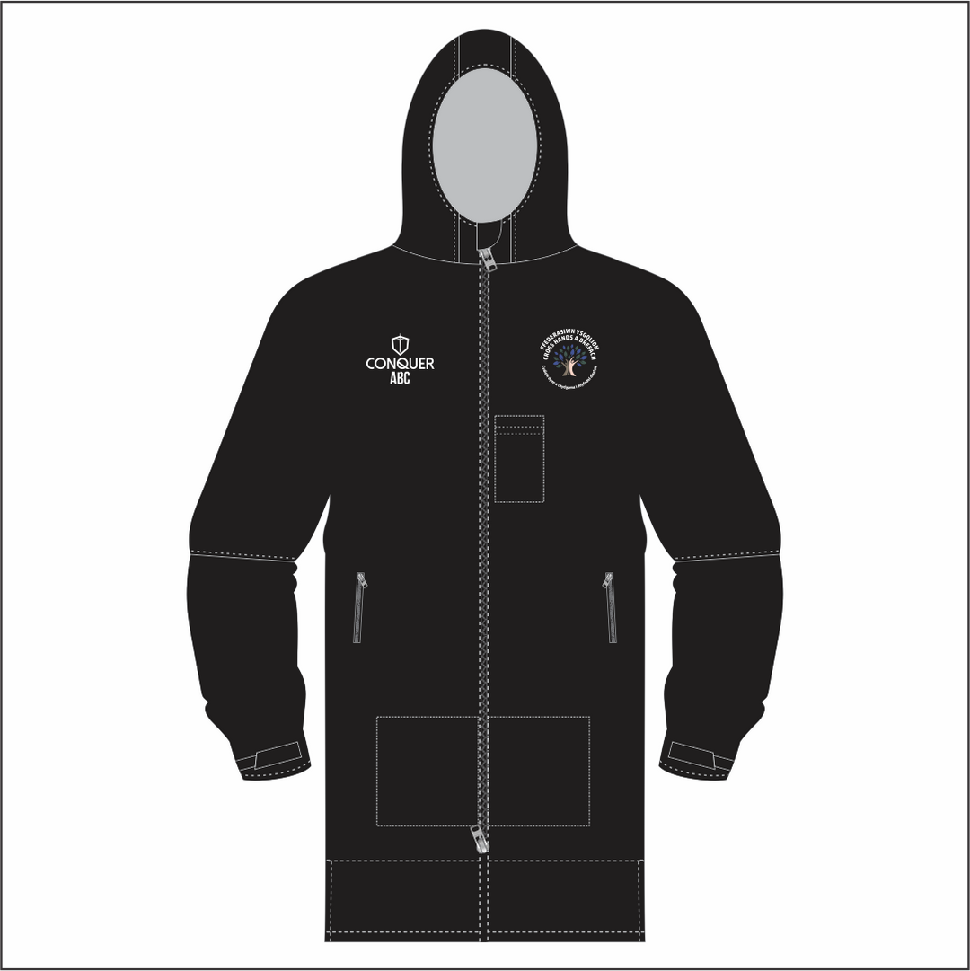 Ysgol Cross Hands Conquer Teamwear Changing Robe (Kids)