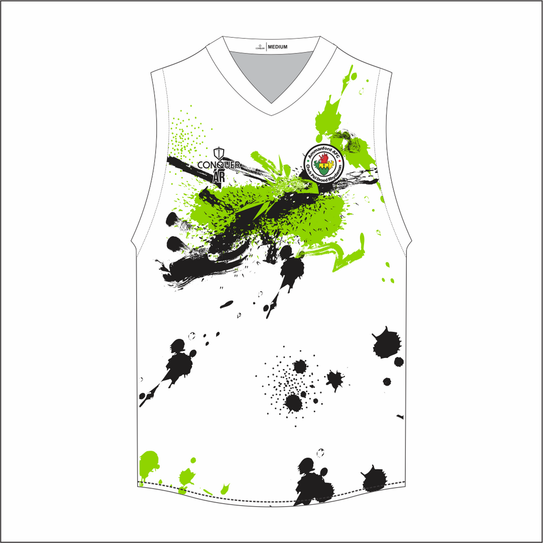 Ammanford AFC Ladies White Aussie Vest Kids