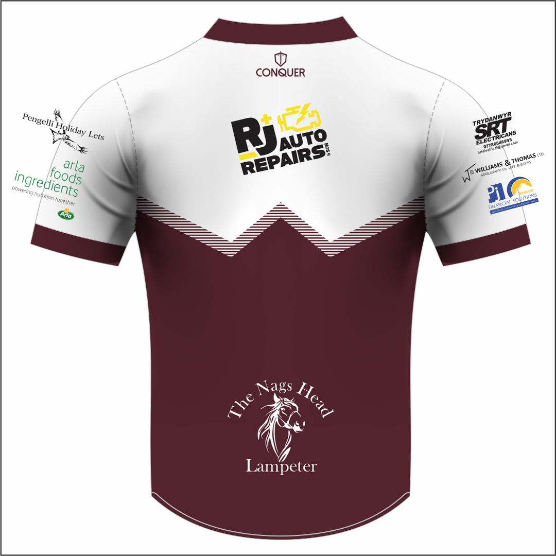 Clwb Criced Llambed Polo Shirt