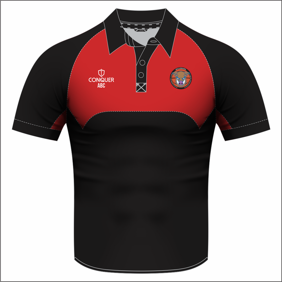 Amman Valley Wildboars Sublimated Polo Shirt Kids