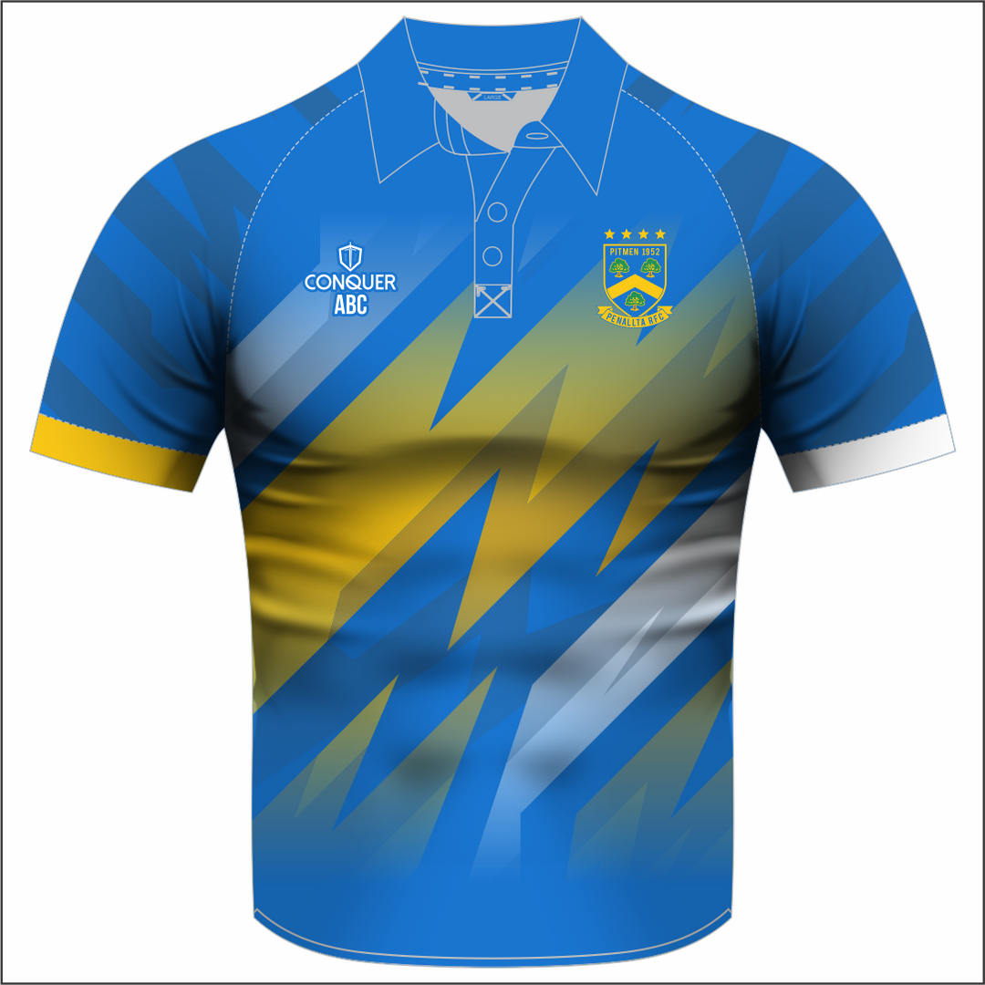 Penallta RFC JUNIORS Sublimated Polo Shirt