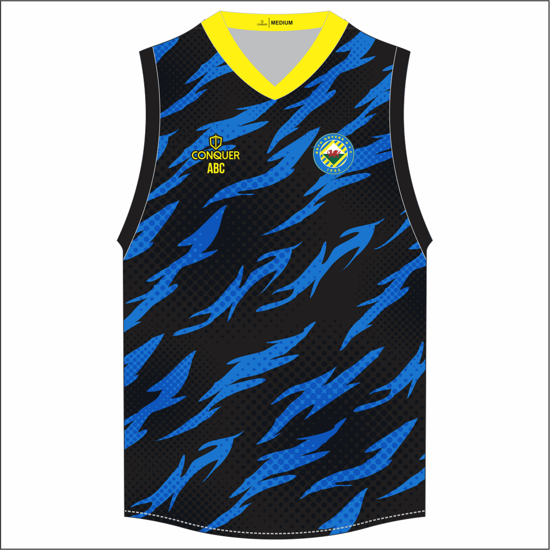 Bryn Rovers AFC Sublimated Aussie Vest