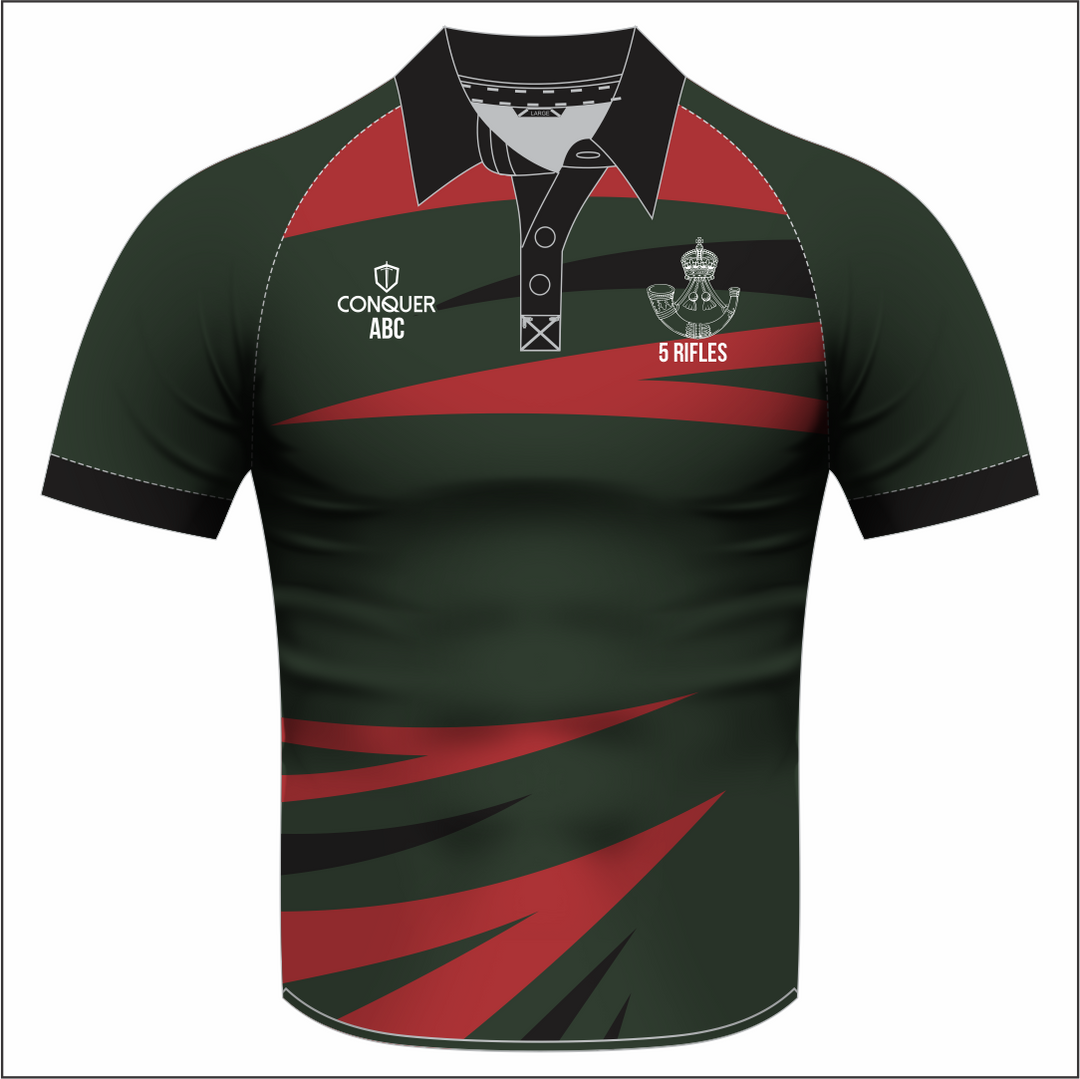 5 Rifles Sublimated Polo Shirt Kids