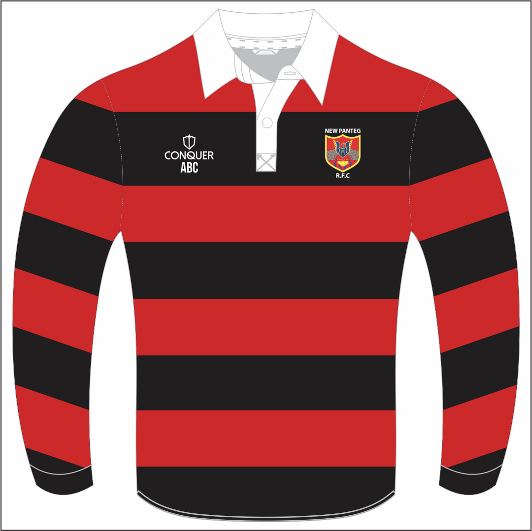 New Panteg Seniors RFC Retro Rugby Jersey Kids