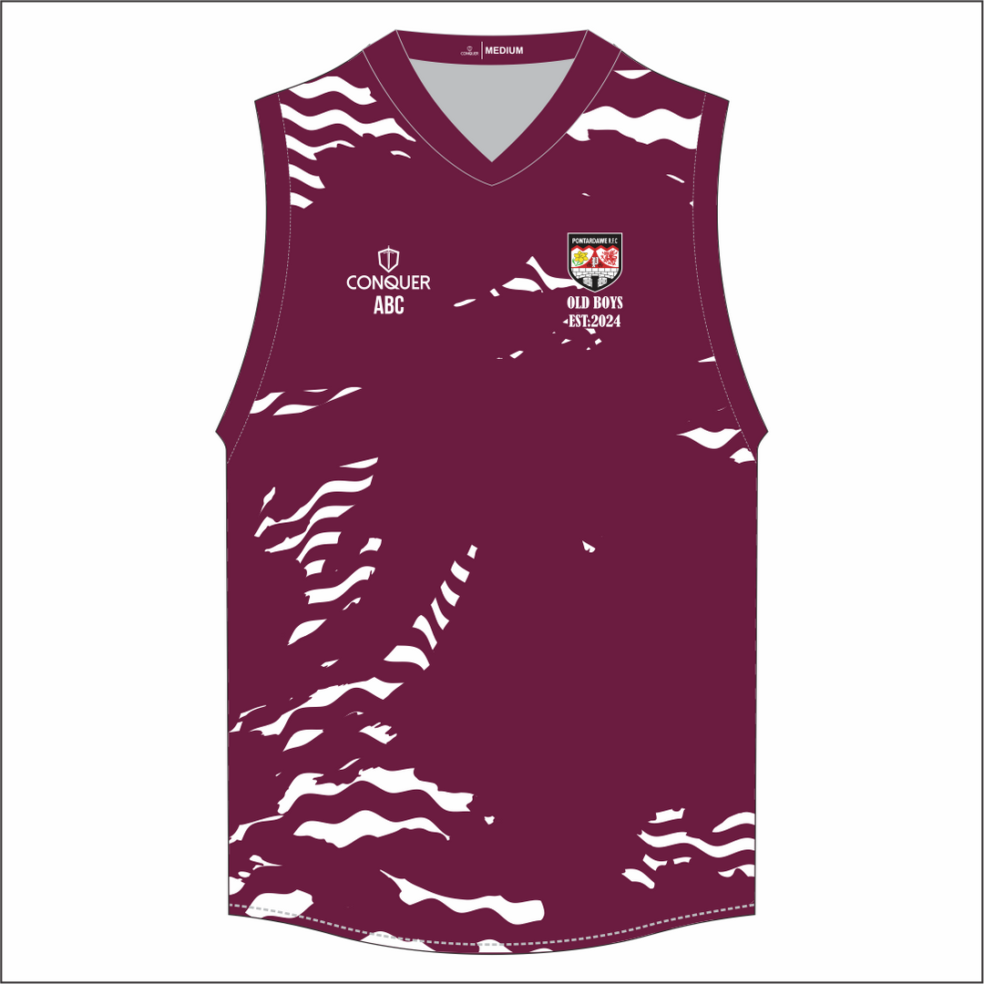 Pontardawe Old Boys Sublimated Aussie Vest