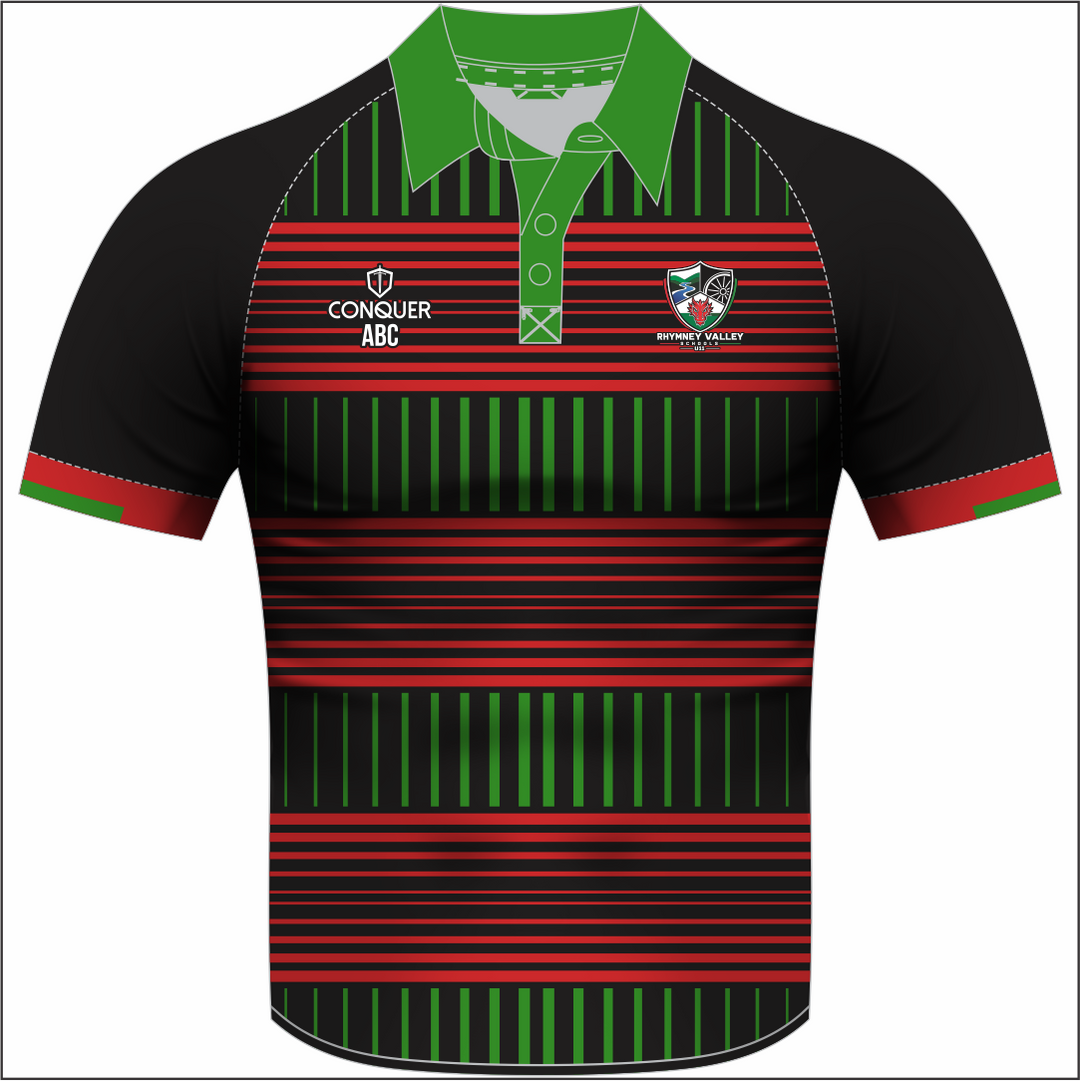 Rhymney Valley DISTRICT Sublimated Polo Shirt KIDS