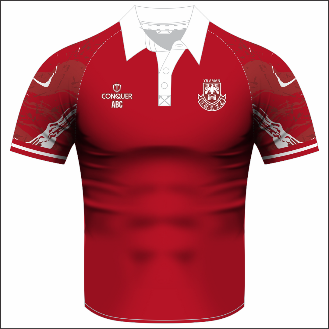 Amman United RFC Sublimated Polo Shirt KIDS