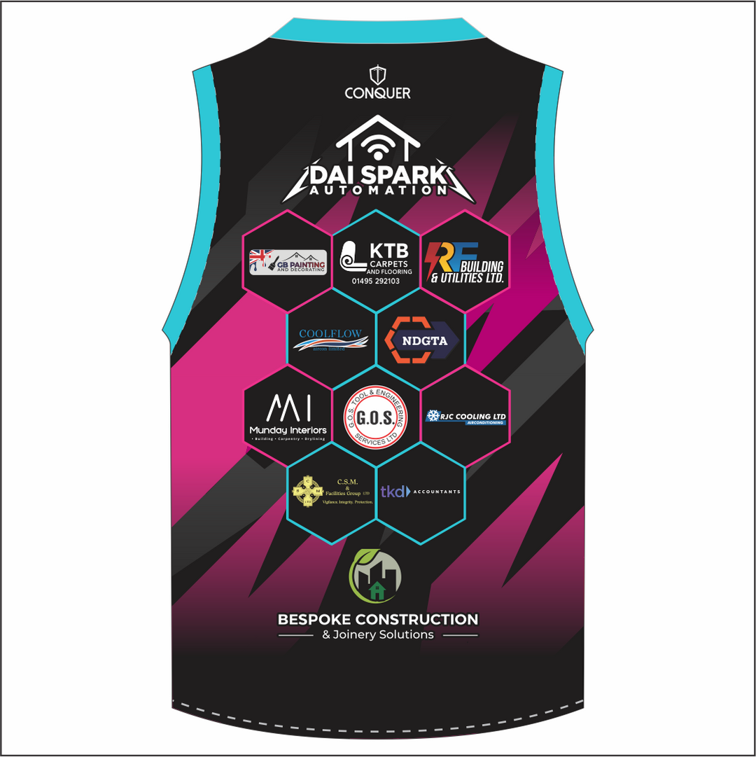 New Panteg U13's RFC Aussie Vest