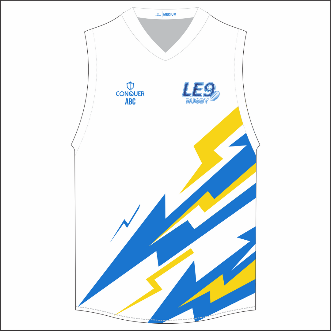 LE9 Rugby Sublimated Aussie Vest KIDS