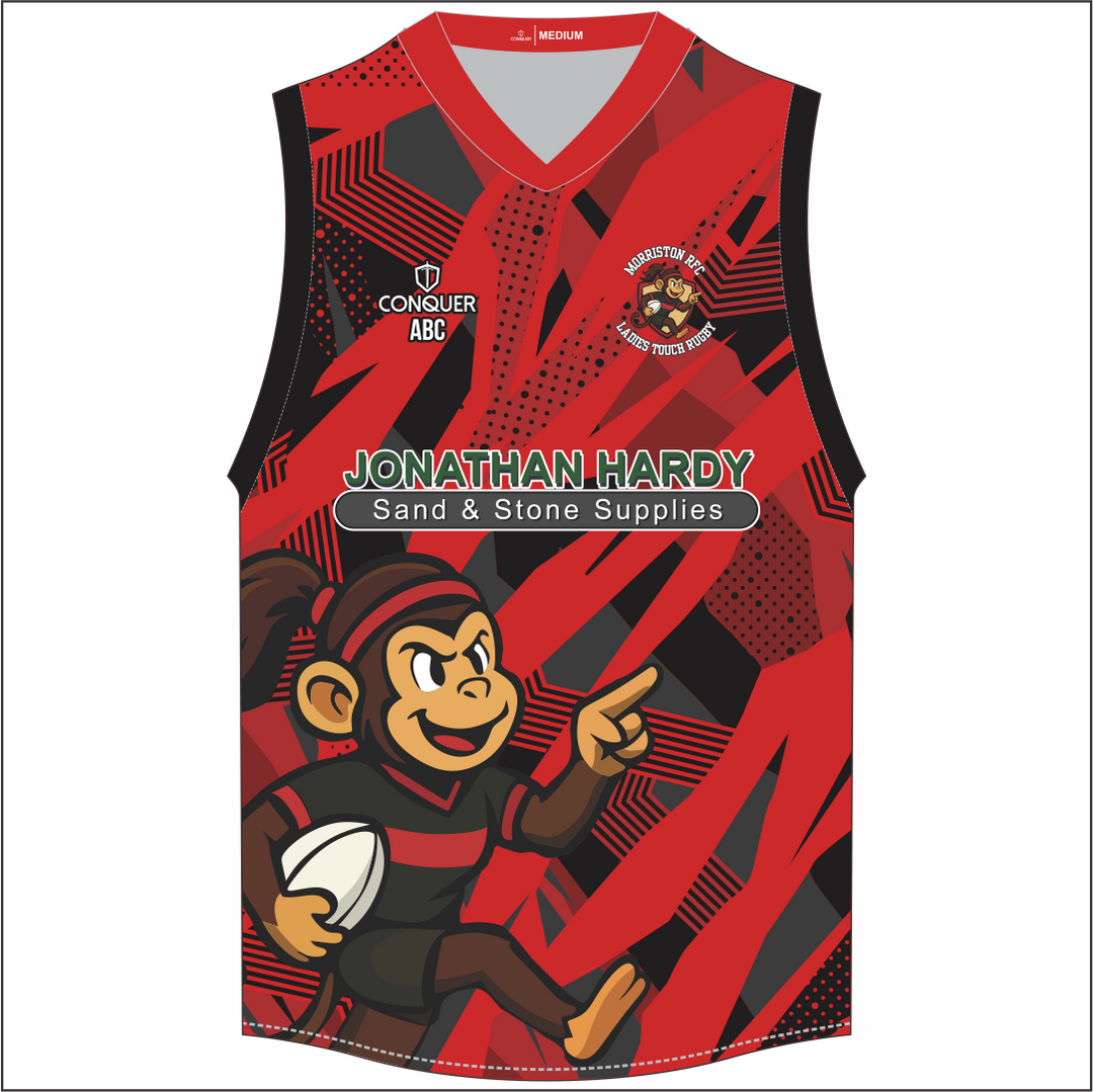 Morriston Ladies Touch Sublimated Aussie Vest KIDS