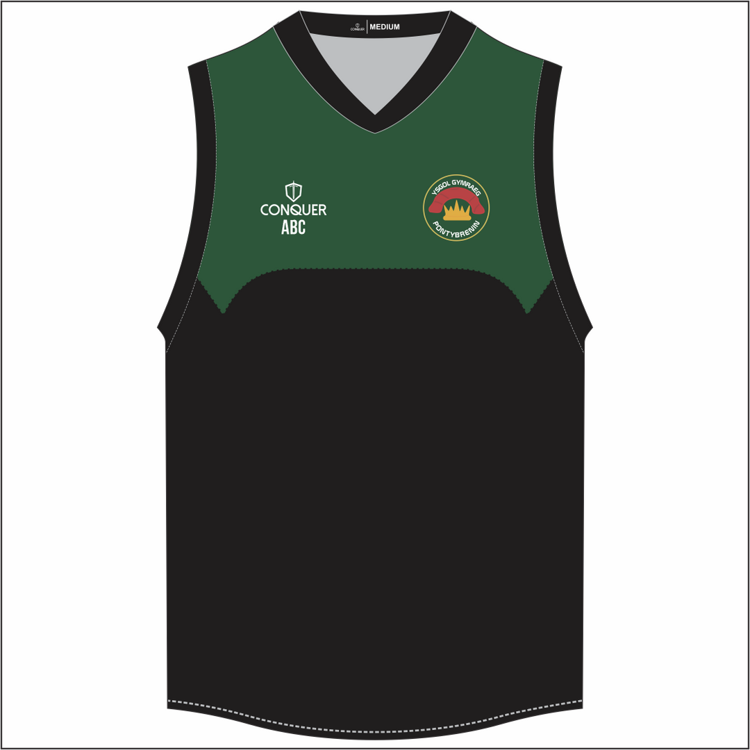 Ysgol Pontybrenin Sublimated Aussie Vest