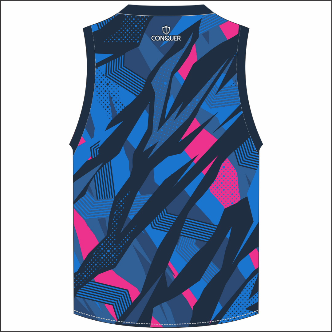Esselle Rugby 7s WOMENS Team Sublimated Aussie Vest KIDS